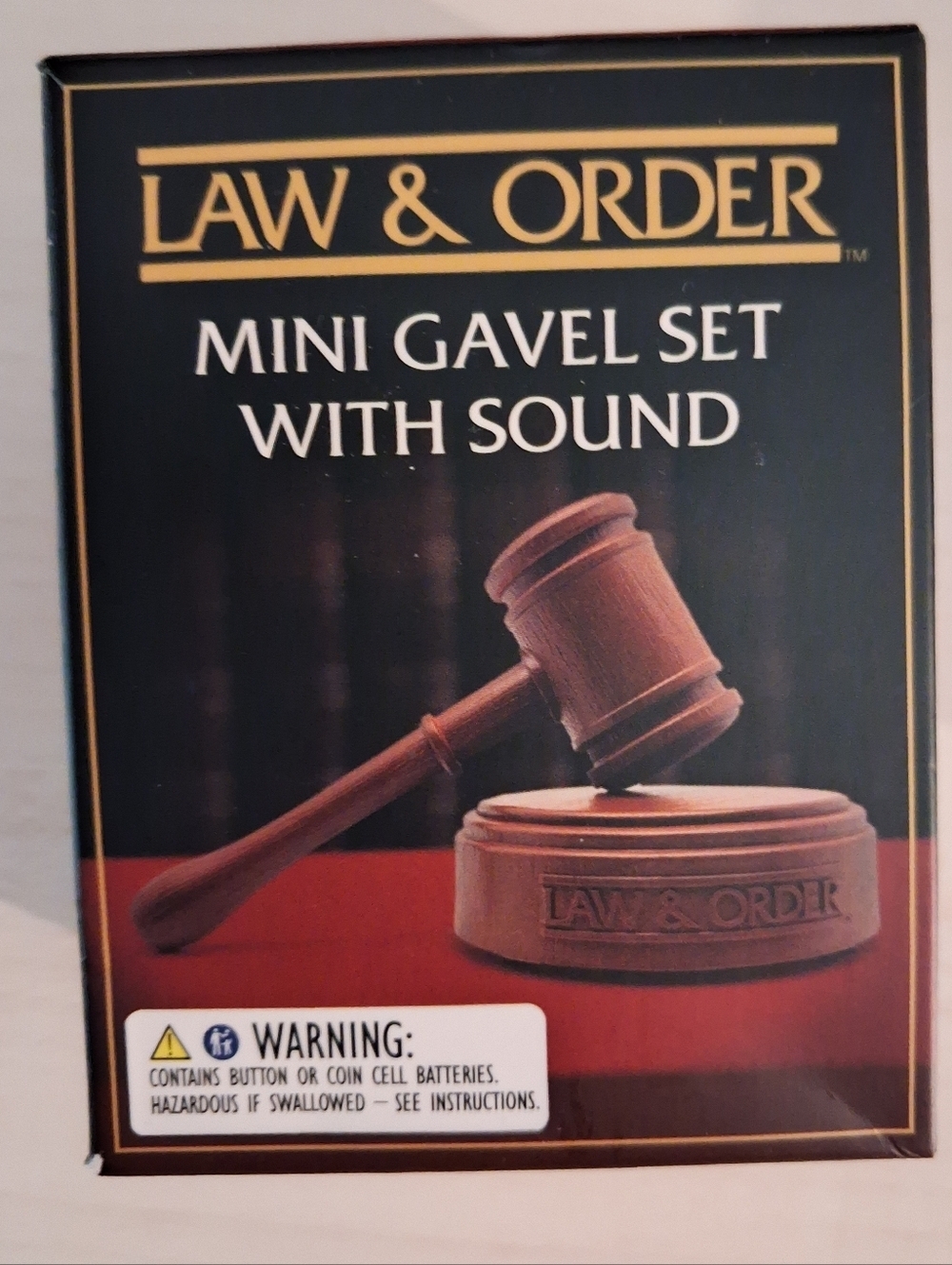 Law & Order Mini Gavel Set